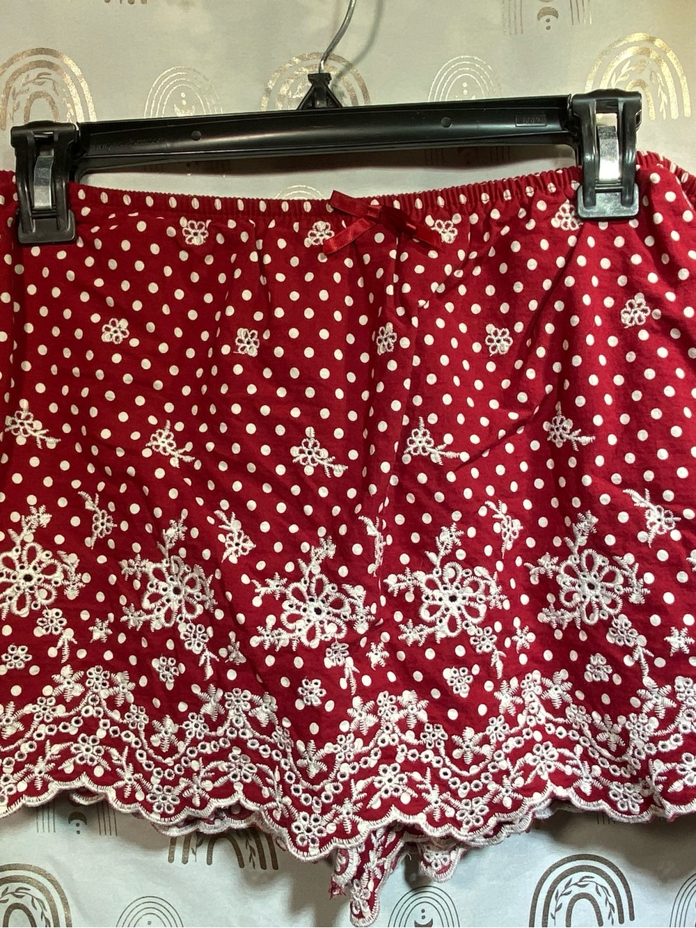 wild fable Red Polka Dot Lace-Trim Skort - Picture 2 of 6